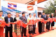 Kindergarten built in Laos as gift of Vietnam’s embassy, company