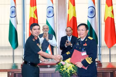 Vietnam, India ink series of cooperation documents
