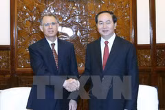 President receives out-going Moroccan Ambassador 