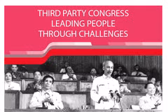 Third National Party Congress: Leading people through challenges