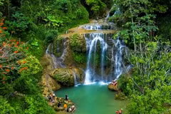 Pristine beauty of Mu Waterfall in Hoa Binh province