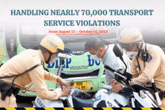 Handling nearly 70,000 transport service violations