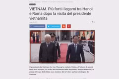 President’s Italy visit tightens bilateral relations: Italian media 