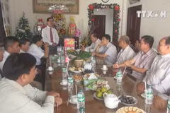 Christmas greetings to parishioners in Vinh Long