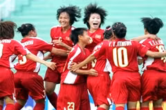 Vietnam in Asian Women’s Football Champs 2017