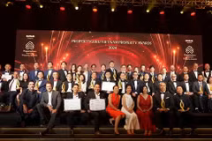 Winners of the 10th PropertyGuru Vietnam Property Awards in HCM City on November 15. (Photo: batdongsan.com.vn) 
