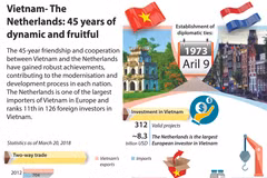 Vietnam-Netherlands: 45 years of dynamic and fruitful relations