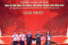 Winners of protecting Party’s ideological foundation contest announced