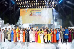 10th HCM City Ao Dai festival in full swing