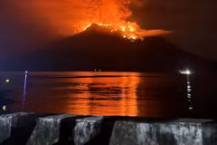 Indonesia lifts tsunami alert given after Ruang volcano’s eruption