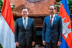 Indonesian, Cambodian leaders discuss trade, investment ties