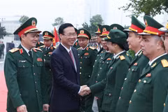 President asks Viettel to continue leading status in telecoms industry