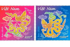 Year of Dragon stamp collection released, promoting Vietnam’s world heritage