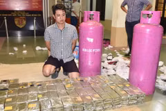 Drug ring leader Nguyen Quoc Hung. (Photo: VNA)