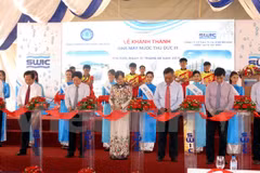 HCM City expanded water plant inaugurated
