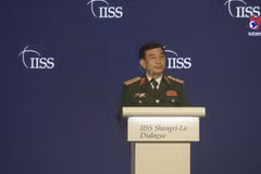 Defence Minister delivers speech at Shangri-La Dialogue