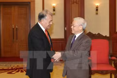Party leader receives Mexico’s Labour Party officials