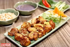 Cha ca features Hanoi flavours