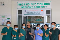 Bringing a COVID-19 patient back from the verge of death