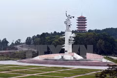 Construction commences on temple of heroic youth volunteers