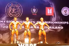 Vietnam win bodybuilding championship gold medals