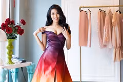 Khue is Miss World evening gown round finalist 