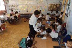 Kien Giang: 300 Khmer language courses arranged for locals