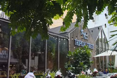 Tropical forest coffee in Hanoi attracts young people