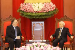 Party chief receives US Secretary of State