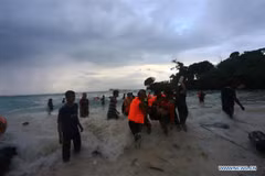 At least 29 dead as boat capsizes in Indonesia