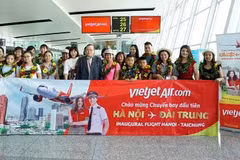Vietjet Air marks first flight on Hanoi – Taichung route