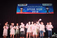 Sixteen excellent children compete at Speak Now 2018 final