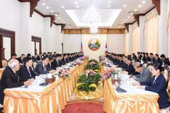 Laos, Cambodia pledge to enhance cooperation