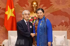 NA Vice Chairwoman receives Japanese guests