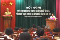 Training course on oil spill response held in Quang Binh province