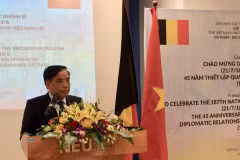Exchange celebrates 45 years of Vietnam-Belgium relations