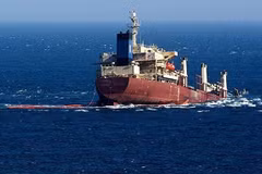 Ship capsizes in waters off Indonesia's Bali, leaving seven missing