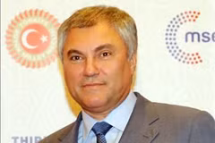 Chairman of Russia’s State Duma to visit Vietnam 