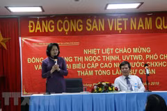 Vice President Dang Thi Ngoc Thinh wraps up Laos visit