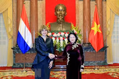 Acting President hosts newly-appointed ambassadors from EU countries
