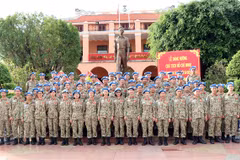 First Vietnamese peacekeepers start journey to war-torn South Sudan