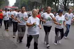 Olympic Run Day raises awareness of physical exercise 