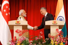 India, Singapore build “partnership of our age”