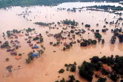 Lao minister: Dam breaks due to substandard construction ​