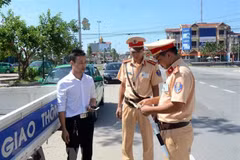 Police revoke 9,800 driving licences in two months