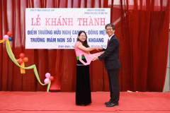 Canon continues to facilitate children’s learning in Dien Bien