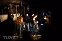 Bomb attack in Egypt: Three injured victims set out for home