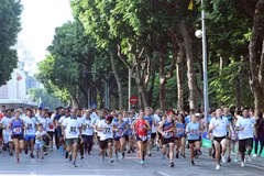 National team members triumph at Run for Peace