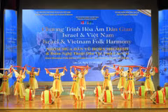 Vietnamese, Israeli folk programme thrills audiences in Lao Cai 