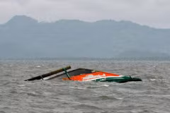 Passenger boat capsizes in Indonesia 